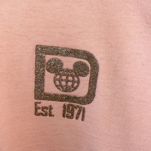 Disney Spirit Jersey Walt Disneyworld Rose Gold unisex size small blogger fav - Picture 3 of 6